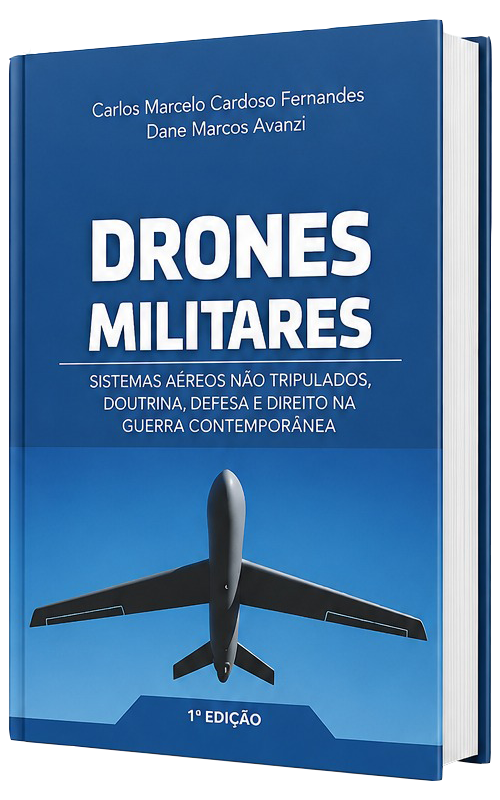 Drones Militares mockup Livro